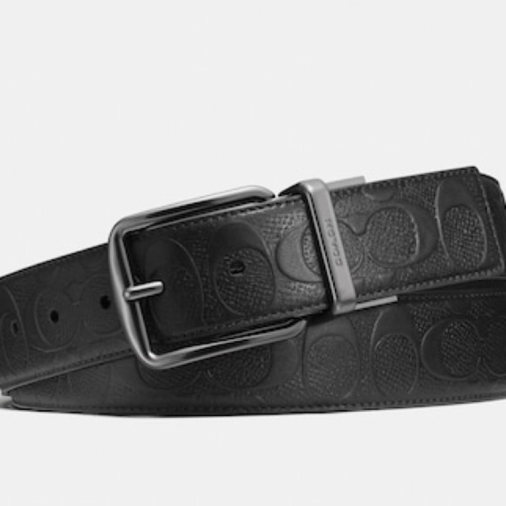 Like New Coach belt 38” 95cm reversible belt w box - Picture 4 of 5